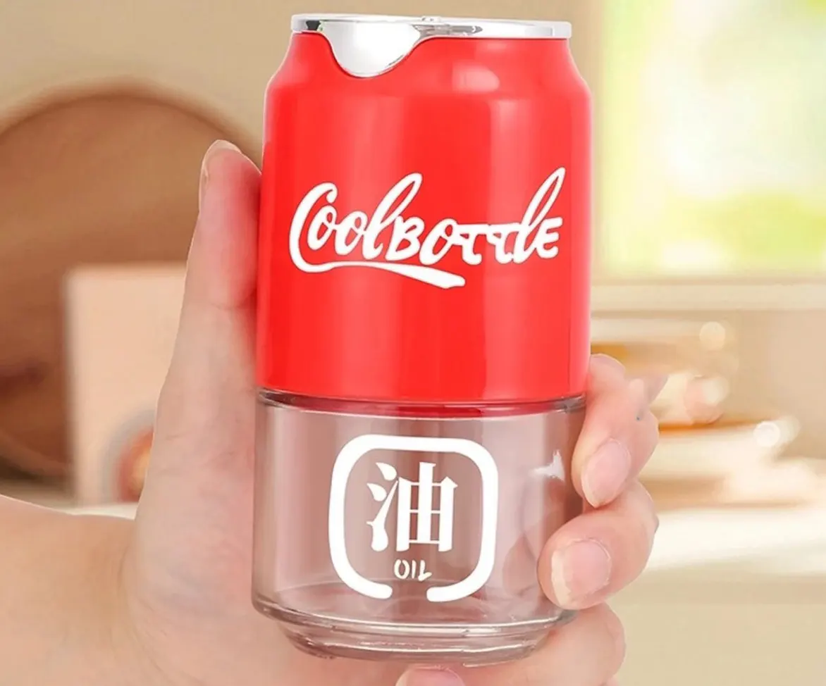 زياتة شكل كانز للزيوت و الصوصات ، الوان متعددة ، 72-23