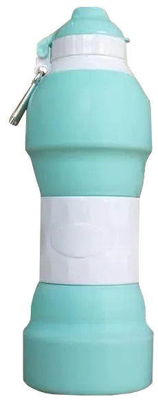 زجاجة من السيلكون قابلة للطي ، الوان متعددة ، 133-1