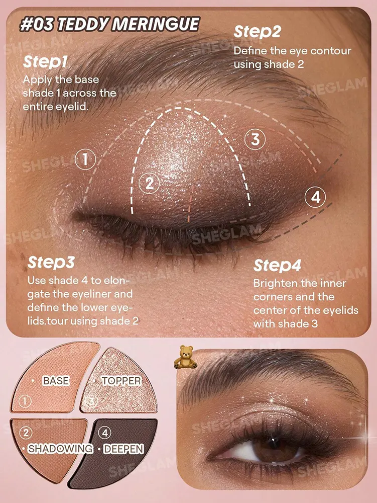 باليت اي شادو داي دريمر ميني من شيجلام، تيدي ميرنج