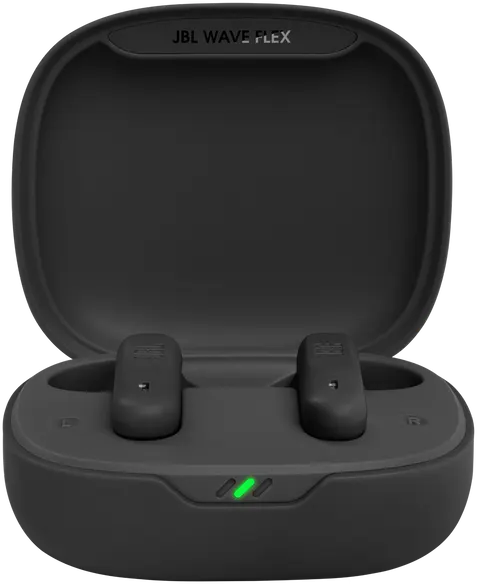سماعات ايربودز جي بي ال ويف فليكس ، بلوتوث 5.2، أسود ، مقاومة للماء ،  JBLWFLEXBLK