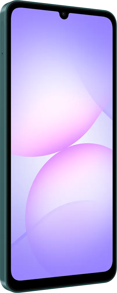 موبايل سامسونج جلاكسي A07، ثنائي الشريحة، ذاكرة داخلية 128 جيجابايت، رامات 6 جيجابايت، شبكة الجيل الرابع إل تي إي، أخضر