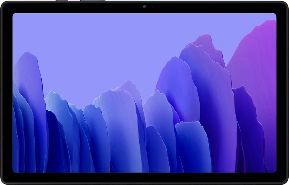 تابلت سامسونج جلاكسي A7 ، شاشة 10.4 بوصة، ذاكرة داخلية 32 جيجابايت، رامات 3 جيجابايت، واي فاي فقط، رمادي + (شاحن وجراب وقلم )