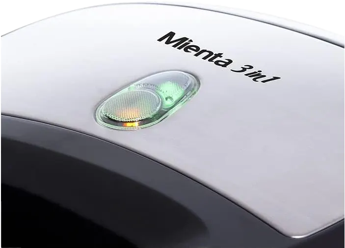 ساندوتش ميكر ميانتا، 750 وات ، 3 شرائح، أسود*فضي، موديل SMS27409A