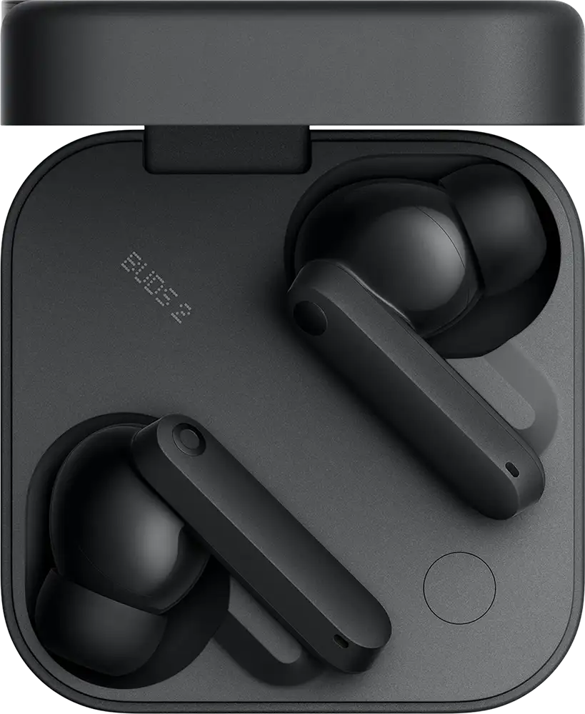 سماعات أذن نوثينج CMF Buds 2 ، بلوتوث V5.4، إلغاء الضوضاء النشط، مقاومة للماء، رمادي غامق