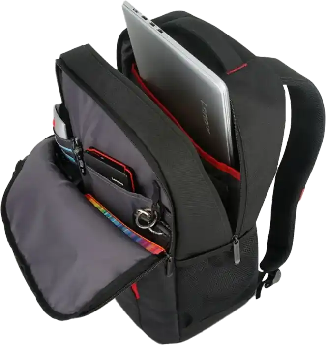 شنطة لاب توب لينوفو ايفري داي، 15.6 انش، بوليستر، مقاومة للماء، أسود، B515