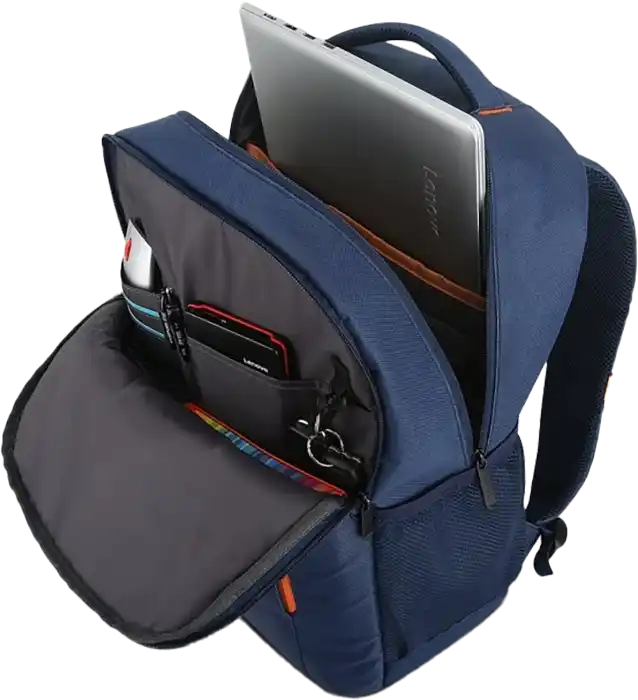 شنطة لاب توب لينوفو ايفري داي، 15.6 انش، بوليستر، مقاومة للماء، أزرق، B515