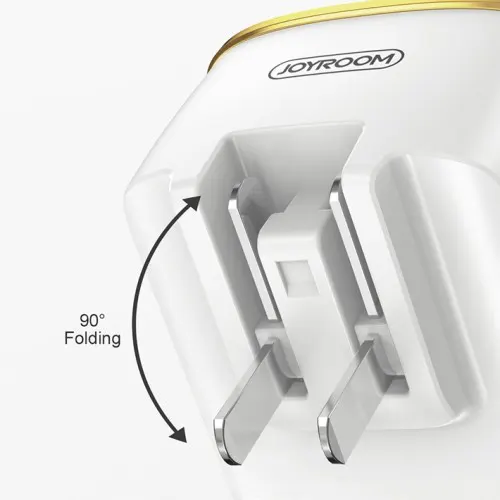 Joyroom Lightning Charger, 30W, 3-Port, White, L-2AQ30S