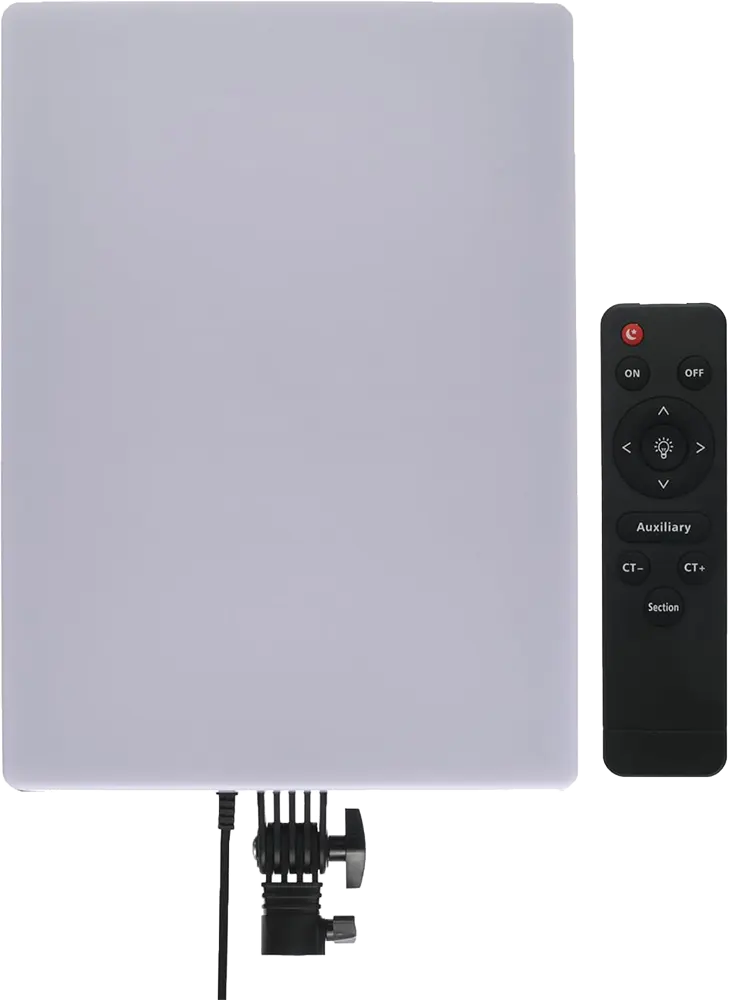 مصباح اضاءة تصوير ليد من بلوكاما، 3 اوضاع اضاءة، من 2800 الى 6800 كلين، مع ريموت كنترول، LIVE-P19