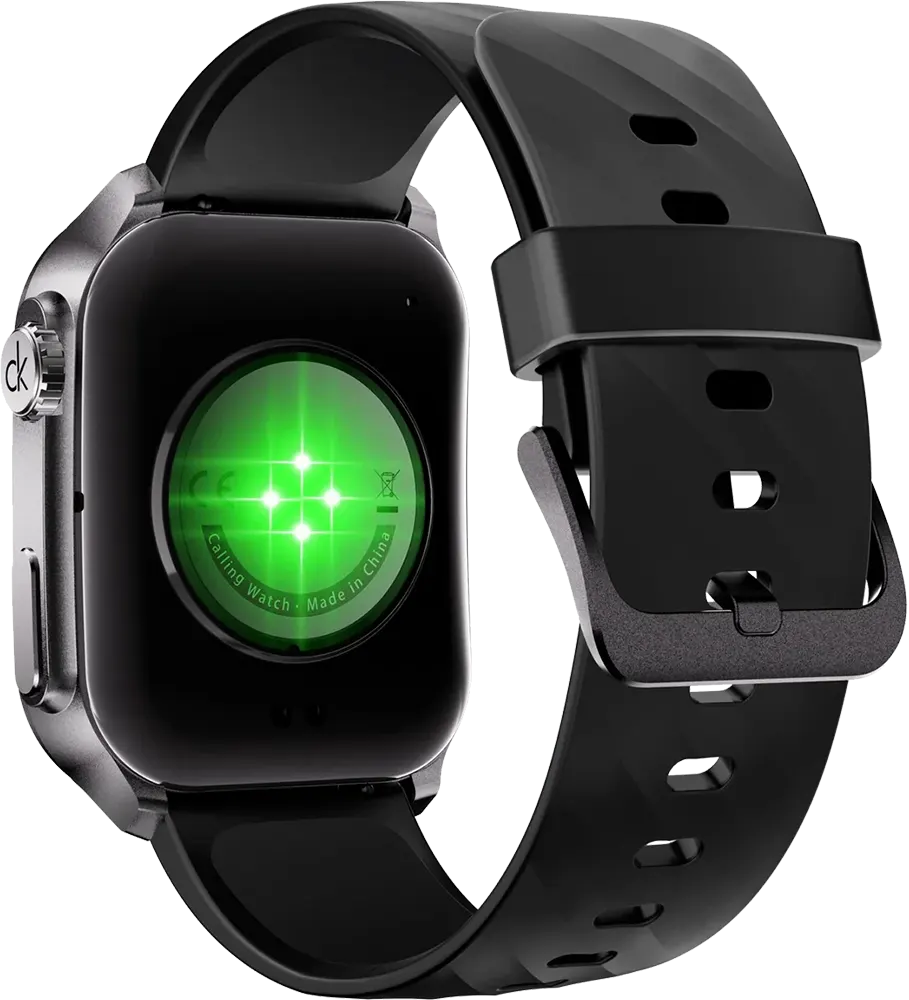 ساعة سكايكي سيفيز نيو الذكية، شاشة أموليد 2.1 بوصة، بلوتوث 5.2، مقاومة للماء، فضي