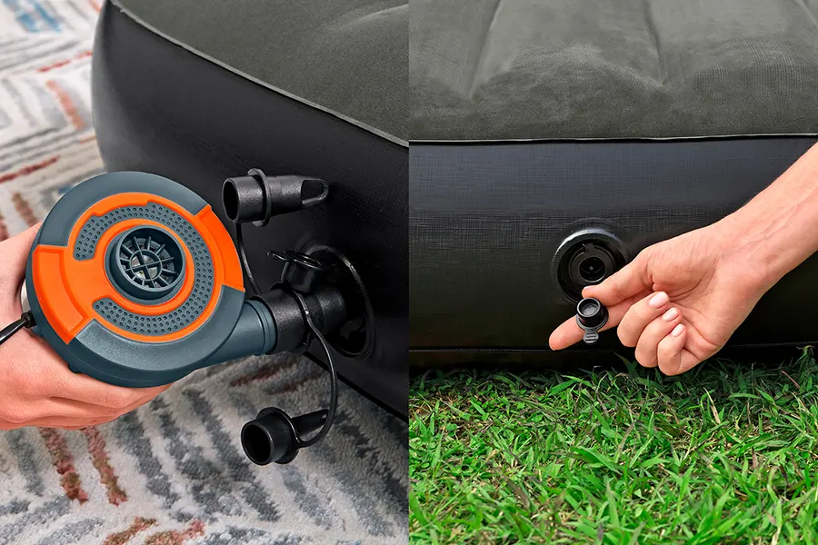 مرتبة نفخ هوائية فردية تريتيك من بيست واي، 188 * 99 * 25 سم، اسود، 6713L