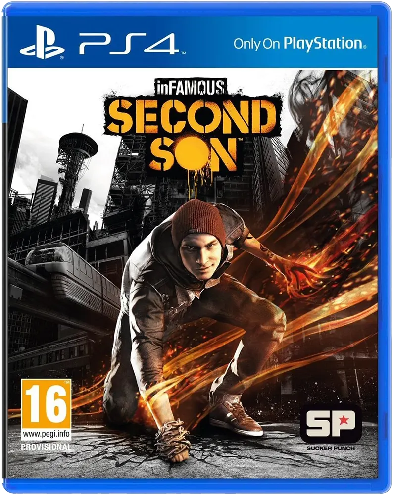 لعبة DVD INFAMOUS SECOND SON ، لجهاز بلايستيشن 4