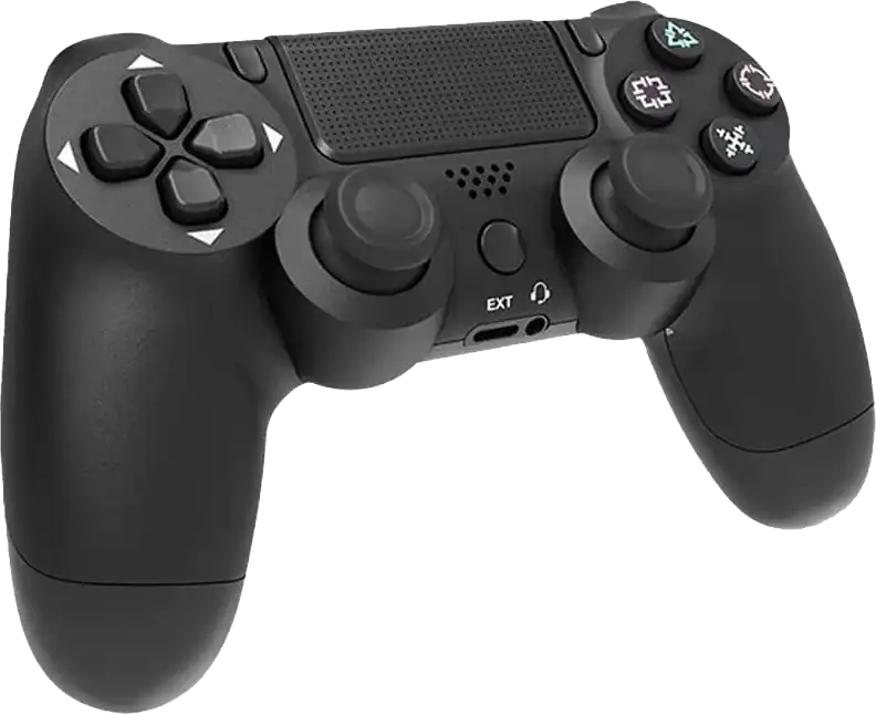 ذراع تحكم لاسلكية مارفو، قابلة لإعادة الشحن لأجهزة بلاي ستيشن 3 - بلاي ستيشن 4 - الكمبيوتر الشخصي، 15 زرًا، أسود، GM-983