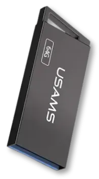 فلاشة ميموري يوسامز ، 64 جيجابايت ، USB 2.0 ، اسود ، ZB207UP01