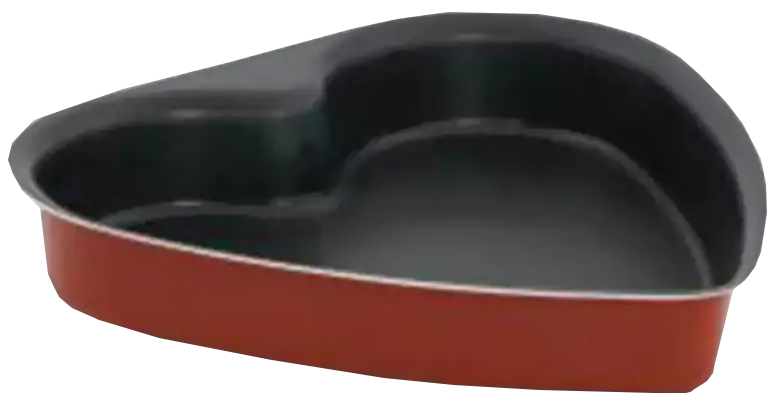 قالب كيك تيفال علي شكل قلب زهران مقاس 24 - أحمر