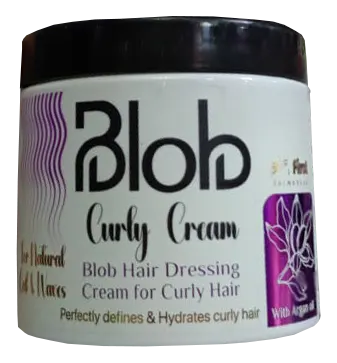 كريم شعر بلوب مرطب للشعر الكيرلي بجوز الهند، 500 مل