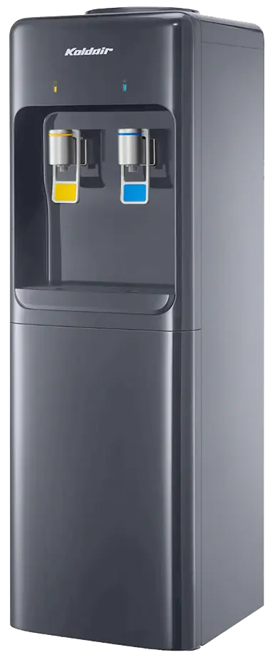 مبرد مياه كولدير ، 2 حنفيه ، ( بارد - فاتر) ، تحميل علوي ، رمادي داكن ،  KWD CB