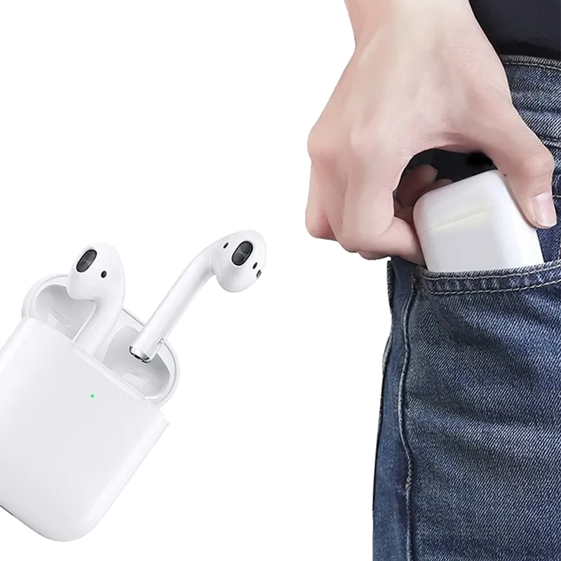 سماعات لاسلكية ويوو ايربودز SE، بلوتوث 5.0، تقنية ENC، بطارية 300 مللي أمبير، أبيض، ASTWSW