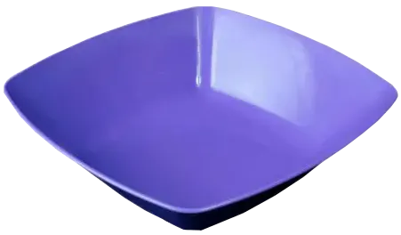 طبق غرف وسط مربعه من ايكو مقاس 2 - الوان