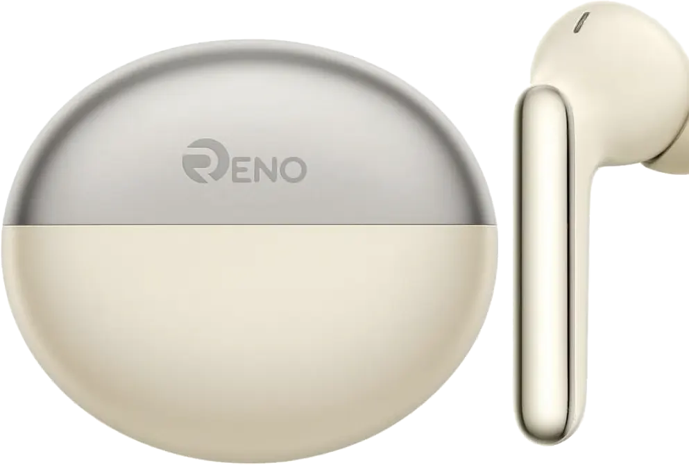 سماعات أذن لاسلكية رينو، بلوتوث V5.3، خاصية ENC، بطارية 350 مللي أمبير، ألوان متعددة، RB-120