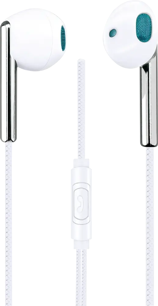 سماعة أذن سلكية من مومو، مقاس 3.5 مم، لون أبيض، MO-022209