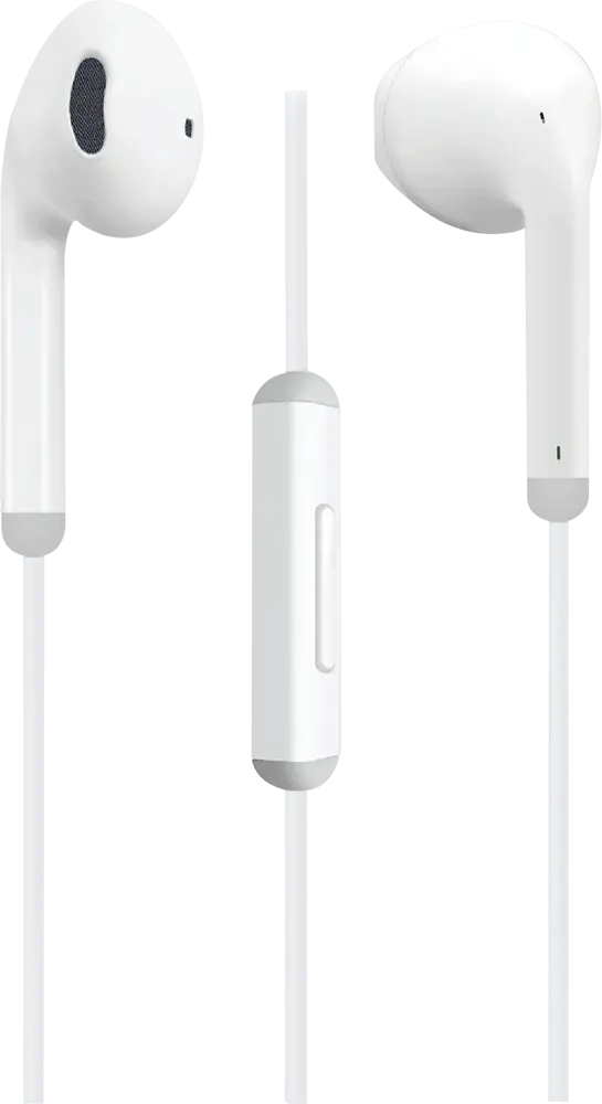 سماعة أذن سلكية من مومو، مقاس 3.5 مم، لون أبيض، MO-022210