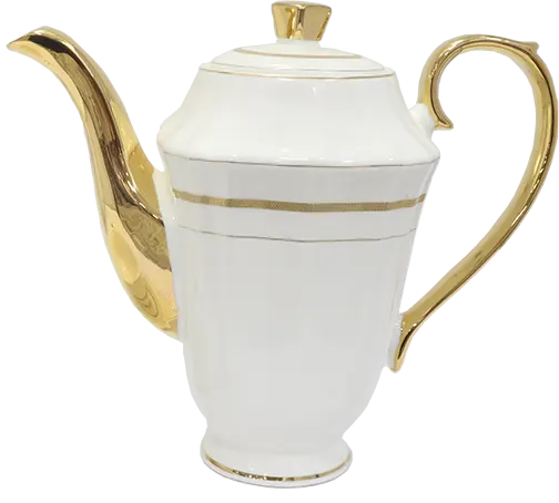 طقم صيني للسفره مربع من كينج ، 111 قطعة ، ابيض ، YFB04