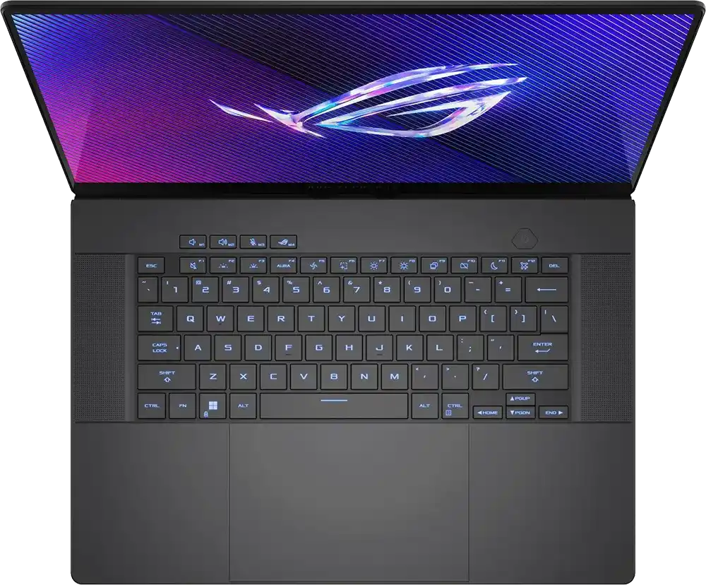 لاب توب اسوس روج زيفروس جي 16 GA605WI-QR050W معالج AMD Ryzen AI 9 HX 370، رامات 32 جيجابايت، هارد ديسك 1 تيرابايت SSD ، كارت شاشة NVIDIA GeForce RTX™ 4070 سعة 8 جيجابايت، شاشة 16.0 بوصة أوليد دقة WQHD ، ويندوز 11، رمادي