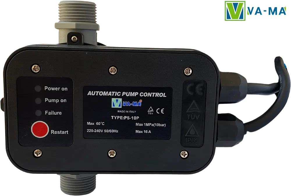 Vama Italian Automatic water motor Flomac , 10 bar, IP 65 protection level, model PS-10P