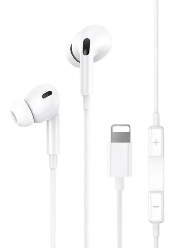 سماعات أذن سلكية  يوسامز ، لايتنينج ، 1.2 متر ، ابيض ، US-SJ453