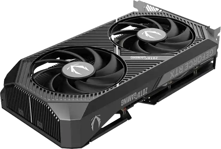 كارت شاشة زوتاك للألعاب جيفورس RTX 5060 توين إيدج ، ذاكرة 8 جيجابايت GDDR7، اسود، ZT-B50600E-10M