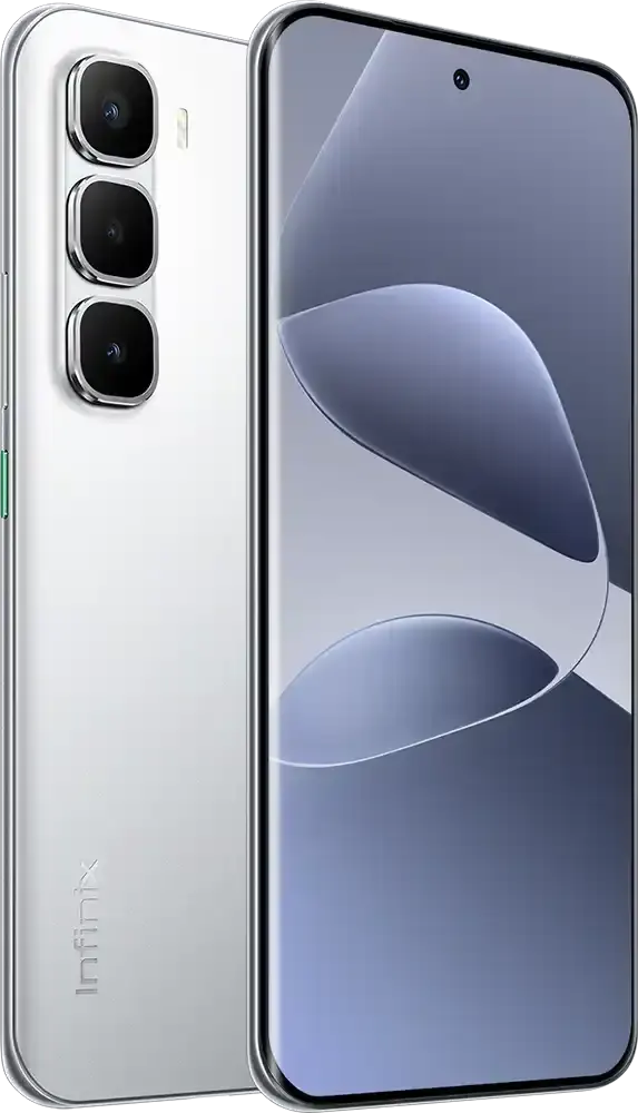 هاتف إنفينيكس هوت 60 برو بلس ثنائي الشريحة، ذاكرة داخلية 256 جيجابايت، رامات 8 جيجابايت، شبكة الجيل الرابع ال تي اي، فضي