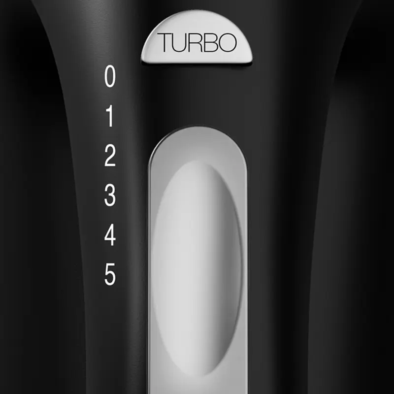 مضرب بيض ميانتا 500 وات، 5 سرعات، أسود، HM13729A