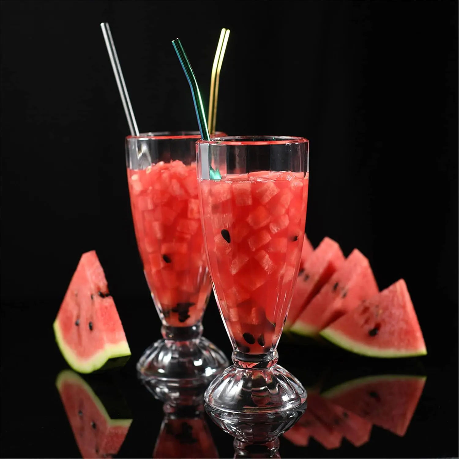 طقم معالق شاليمو ، 7 قطع بفرشاة ، سيلفر ، 102-3