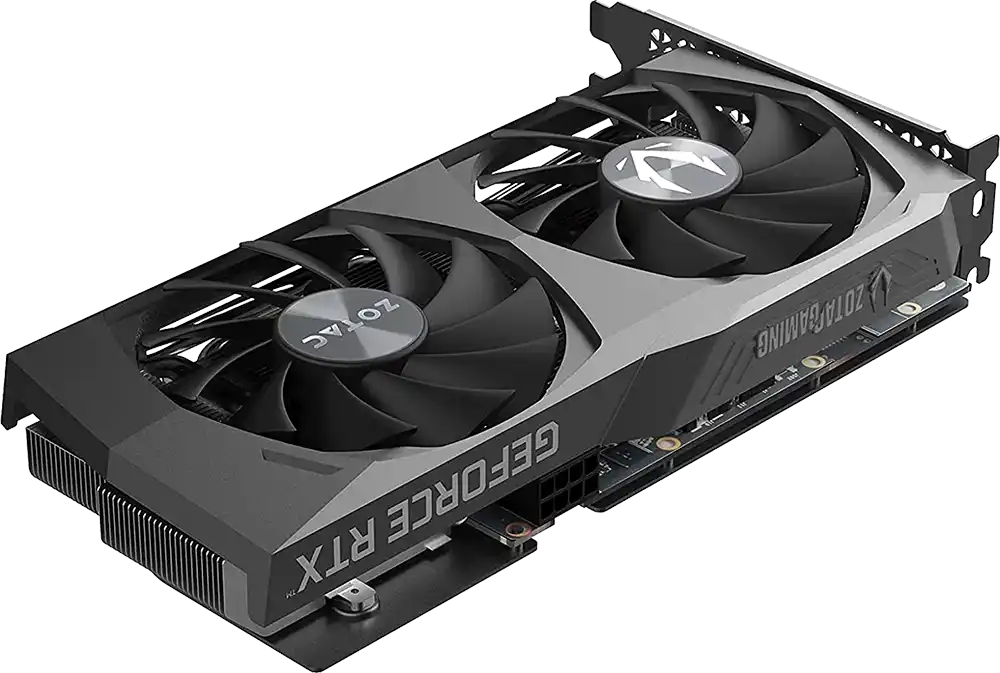 كارت شاشة زوتاك للألعاب جيفورس RTX 3060 توين إيدج ، ذاكرة 12 جيجابايت GDDR6، اسود،ZT-A30600E-10M