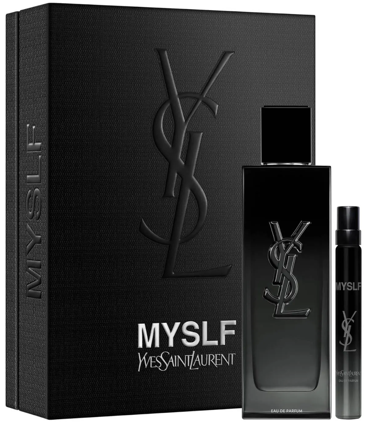 مجموعة عطرماي سيلف من ايف سان لوران للرجال او دو برفان ، 100 مل ، 10 مل