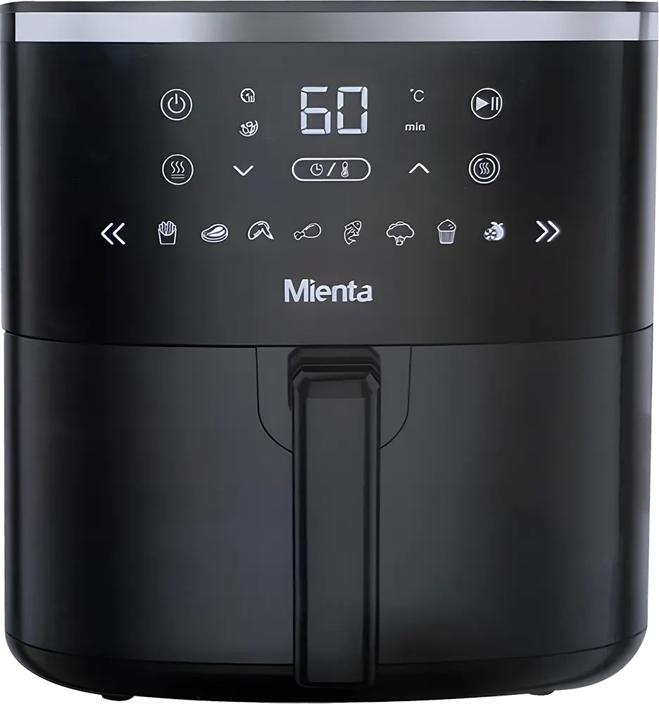 قلاية هوائية ميانتا 5.7 لتر، 1750 وات، شاشة رقمية، لون أسود، موديل AF47835A