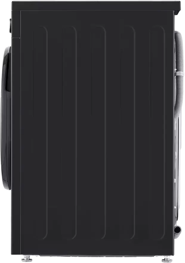 غسالة ملابس فول اوتوماتيك إل جي، 7 كيلو، 1400 لفة، موتور انفرتر دفع مباشر، شاشة ديجيتال، واي فاي، بخار، أسود، F4Y2QYG6X