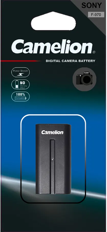 بطارية كاميليون ، 6000 مللي ، ليثيوم أيون ، متوافقة مع اجهزة سوني ، F970