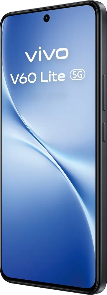 موبايل فيفو V60 لايت ثنائي الشريحة، ذاكرة 256 جيجابايت، رامات 8 جيجابايت، شبكة الجيل الخامس، أسود