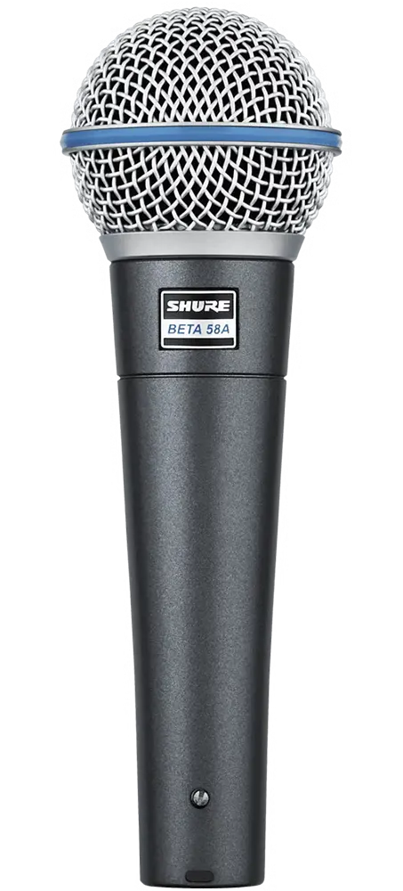 ميكروفون ديناميكي شور بيتا، سلكي، محمول باليد،نمط التقاط  Supercardioid، مغناطيس نيوديميوم، 58a