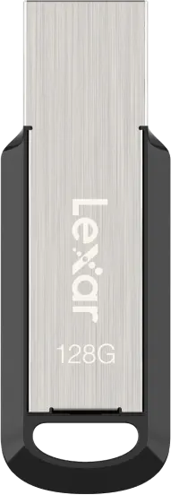 فلاشة ليكسار جامب درايف m400، سعة 128 جيجا، واجهة USB 3.2 Gen 1، قراءة 150 ميجابايت في الثانية، LJDM400128G-BNBNG ( ضمان لمدة 3 أشهر )