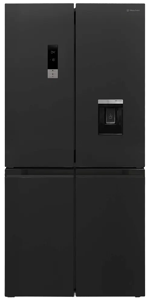 ثلاجة وايت بوينت نوفروست ، 459 لتر ، 4 باب ، شاشة ديجيتال ، انفرتر ، ديسبنسر، استانلس داكن ، WPR600DWDVDX