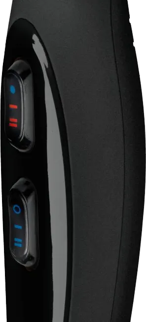 استشواتر بيبي ليس، 2000 وات، سرعيتن، 3 درجات حرارة، فوهة 6 ملم، أسود، 6704E