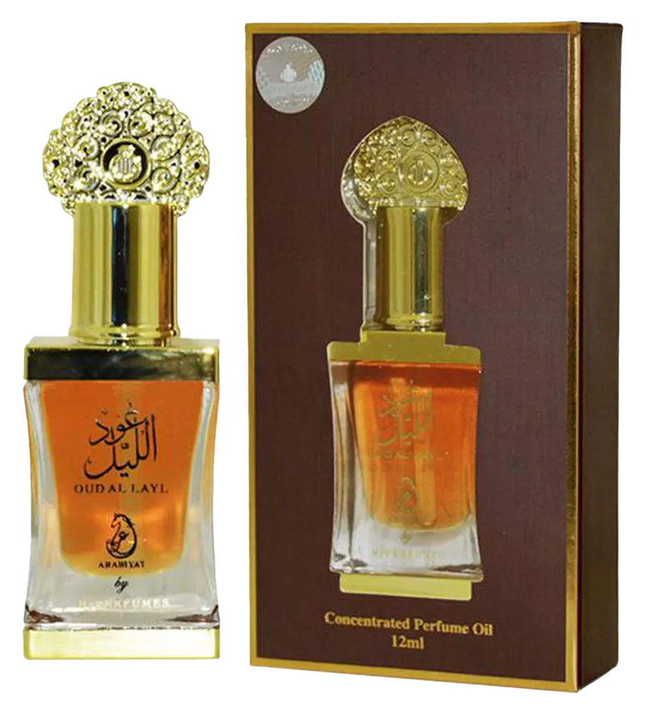 زيت عطري مركز عود الليل من ماي بيرفيومز عربيات للجنسين، 12 مل