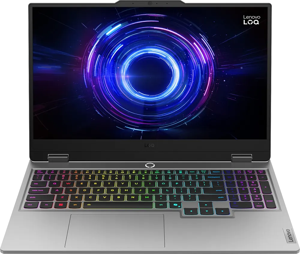 لابتوب لينوفو LOQ 15IRX10، انتل كور I7-13700HX ، رامات 24 جيجابايت، هارد ديسك 512 جيجابايت اس اس دي، كارت شاشة نيفديا جي فورس RTX5060 ذاكرة 8 جيجابايت GDDR7، شاشة 15.6 بوصة FHD IPS، ويندوز 11 هوم، رمادي لونا