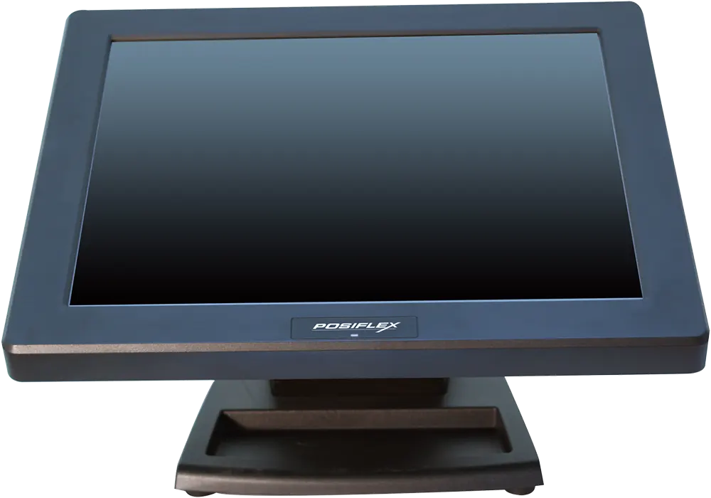 شاشة pos من بوزيفليكس سلسلة TM.3000، حجم 15 بوصة، نوع TFT LCD، تعمل باللمس، اسود، TM.3315E.B