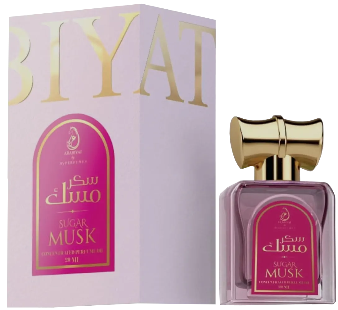 زيت عطري مركز سكر مسك  من ماي بيرفيومز عربيات للنساء ، 20 مل