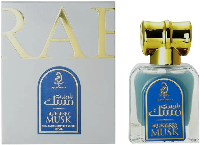 زيت عطري مركز بلوبري مسك  من ماي بيرفيومز عربيات للجنسين ، 20 مل