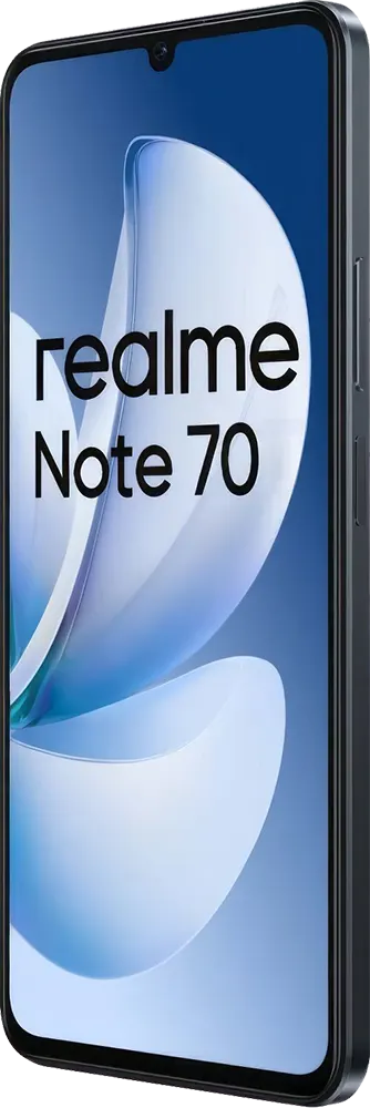 Realme Note 70 Dual SIM, 128GB Memory, 4GB RAM, 4G LTE, Obsidian Black