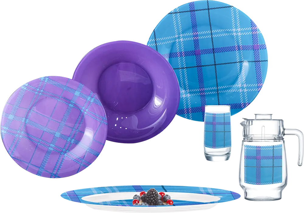 طقم عشاء أركوبيركس لومينارك سكوتش 46 قطعة، اماراتي، Q4739